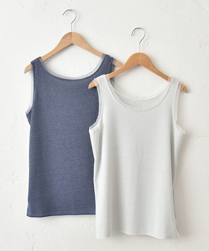  HUMS｜前後2wayシルバーラメタンク [[RNK-2577]][C]