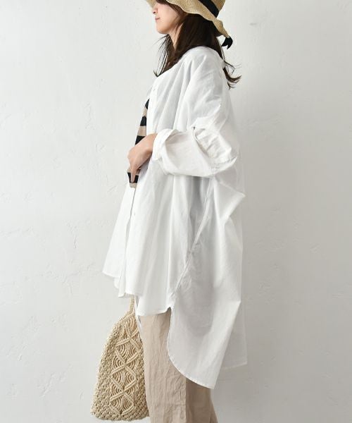 hagumu｜ボイルシャツチュニック [[hag-171]][C]