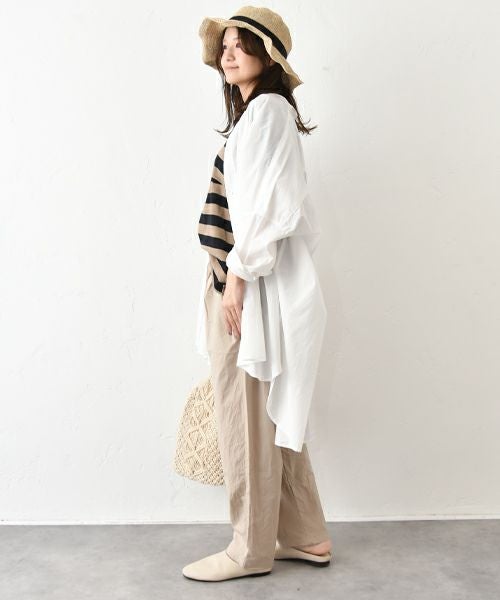 hagumu｜ボイルシャツチュニック [[hag-171]][C]