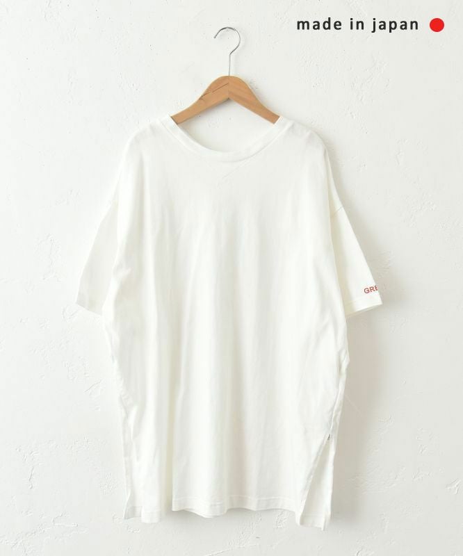 and quarter｜袖ロゴ入りオーバーカットソー [[131321F]][C]