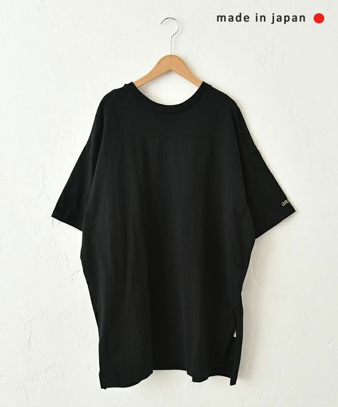 and quarter｜袖ロゴ入りオーバーカットソー [[131321F]][C]