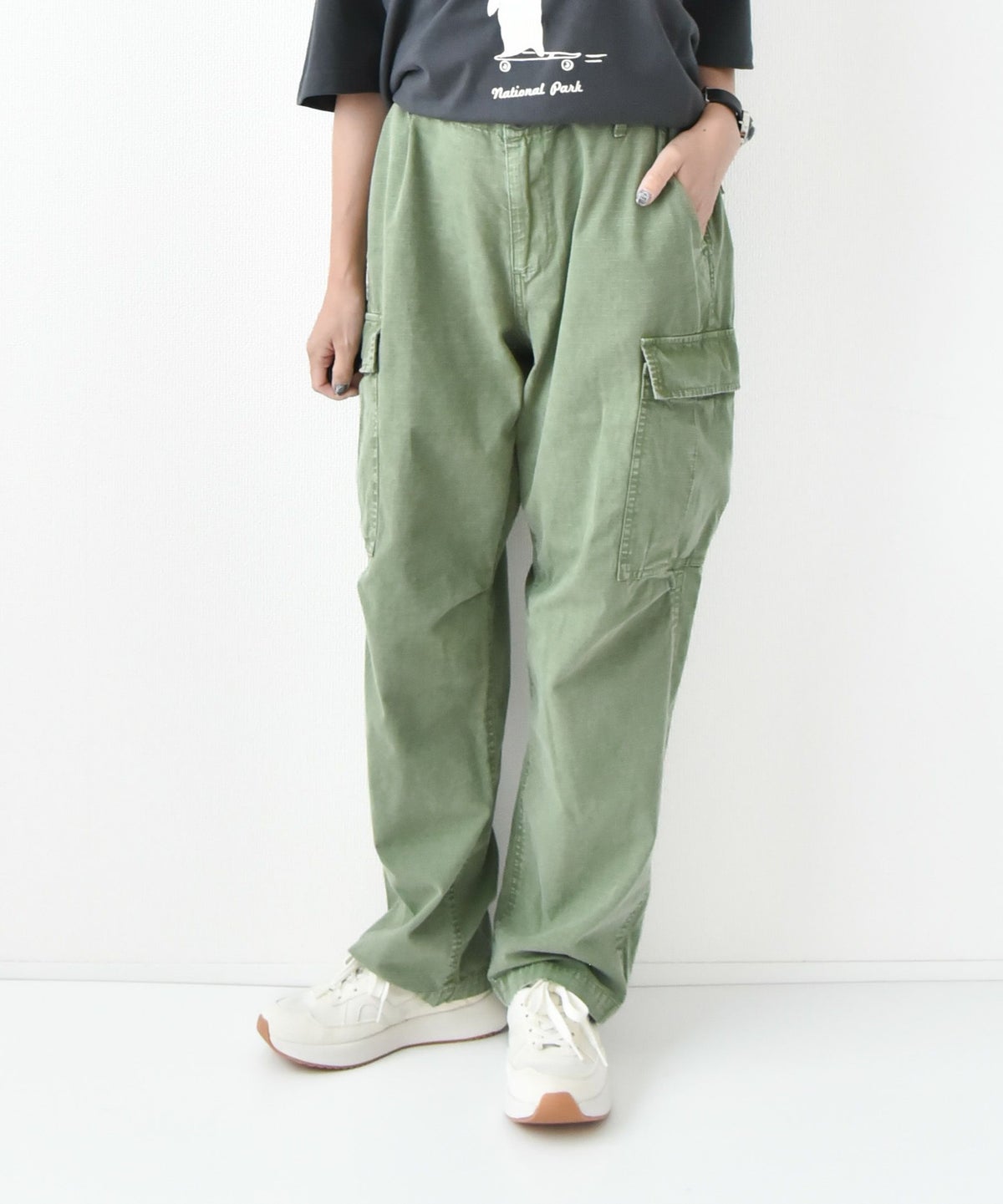 day standard｜リダイ加工リップストップカーゴパンツ [[day-027]][D]