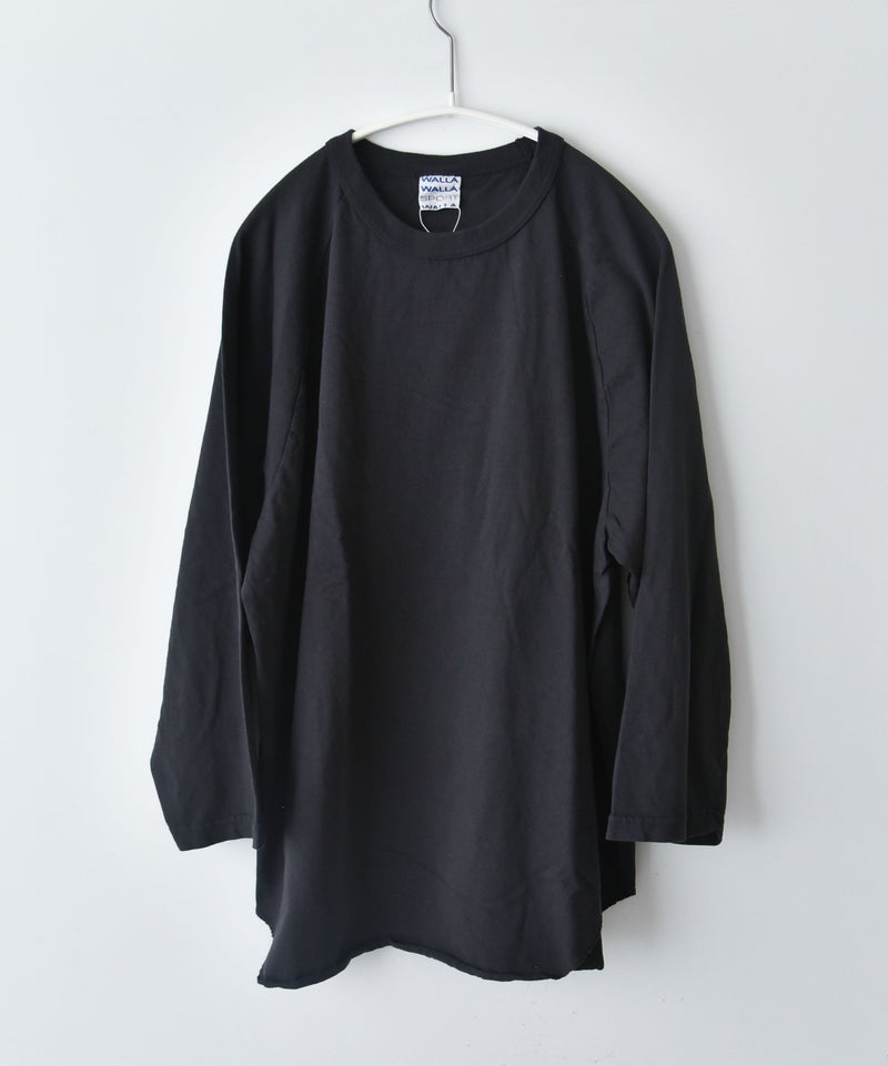  WALLA WALLA SPORT｜3/4 BASEBALL TEE SOLID [[3/4 BASEBALL TEE SOLID-25AW]][D]