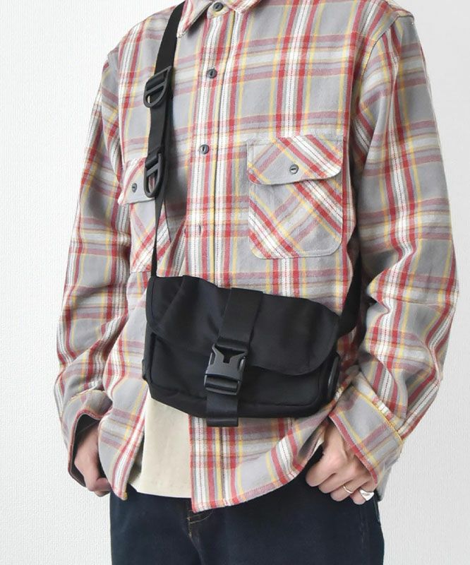 BAICYCLON by bagjack｜FLAP SHOULDER BAG(NYLON TWILL) [[BCL-110]][D]