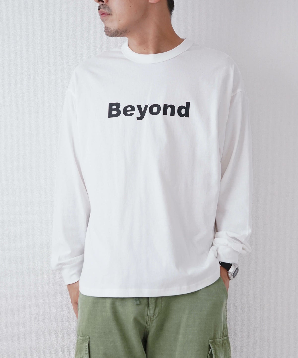 day standard｜"Beyond" ロングスリーブTシャツ [[ds-915401F]][D]