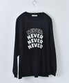 day standard｜NEVER ロングスリーブTシャツ [[ds-715402F]][D]