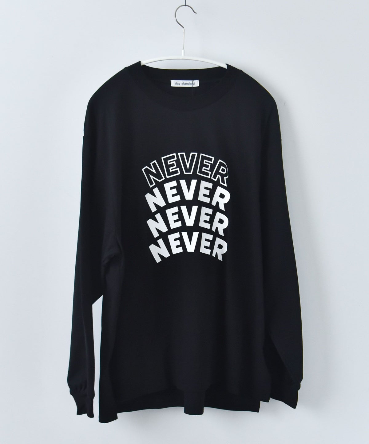 day standard｜NEVER ロングスリーブTシャツ [[ds-715402F]][D]