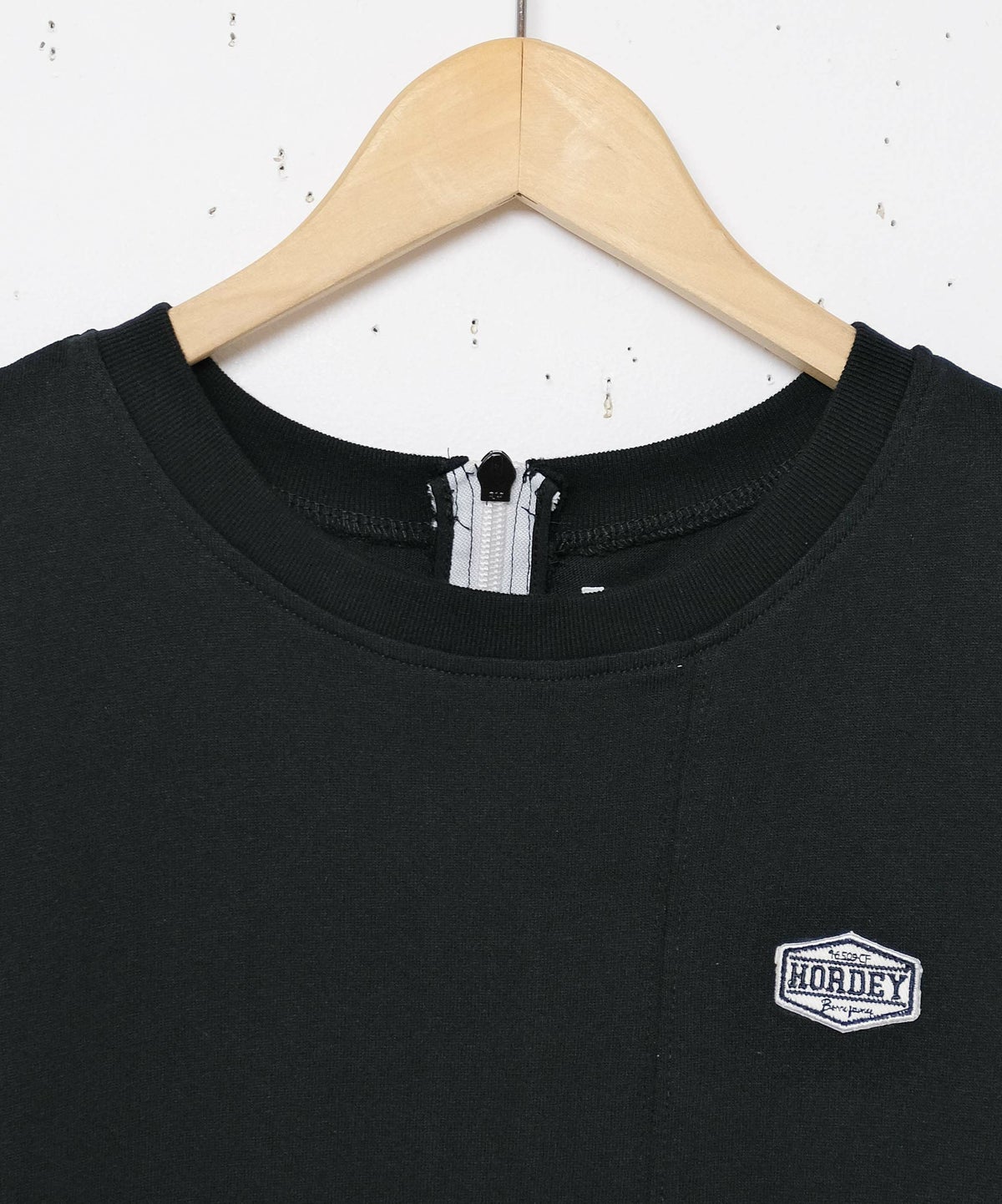 day standard｜異素材切り替えアシンメトリー　7分袖ワンピース [[K52125-28]][D]