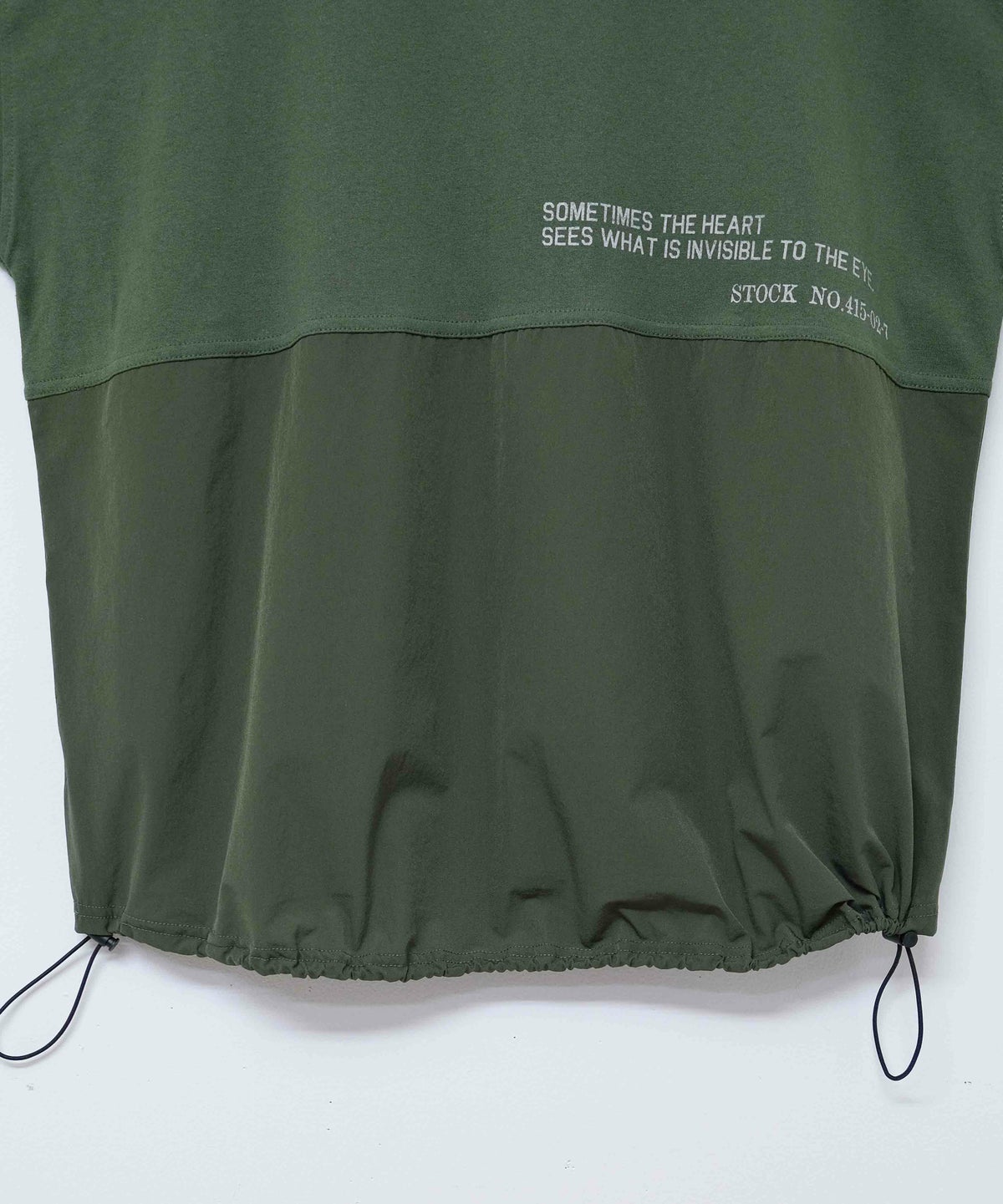 day standard｜異素材切り替え7分袖プルオーバー [[K52124-28]][D]