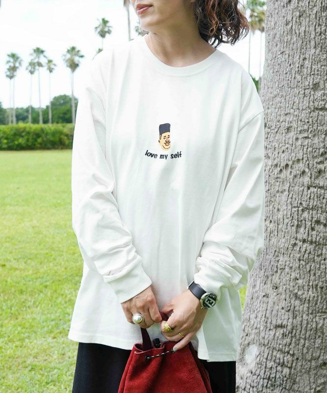 ジムマスター｜7.4oz love my self L/S TEE [[G621745]][D] | ma28