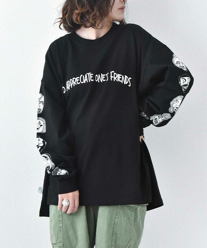 ジムマスター｜7.4oz friends ビッグロンTee [[G621779]][D]