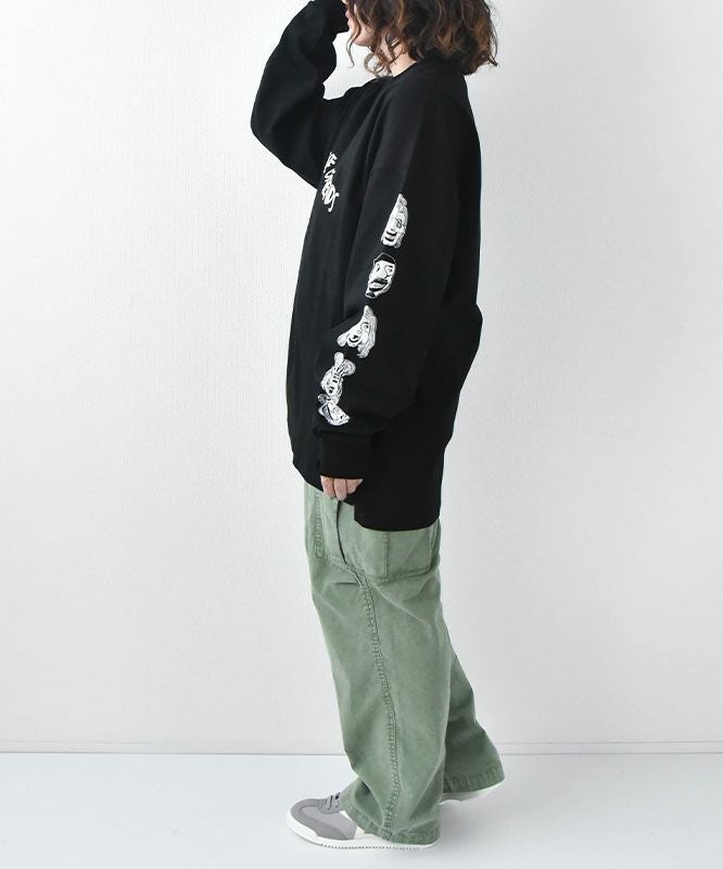 ジムマスター｜7.4oz friends ビッグロンTee [[G621779]][D]