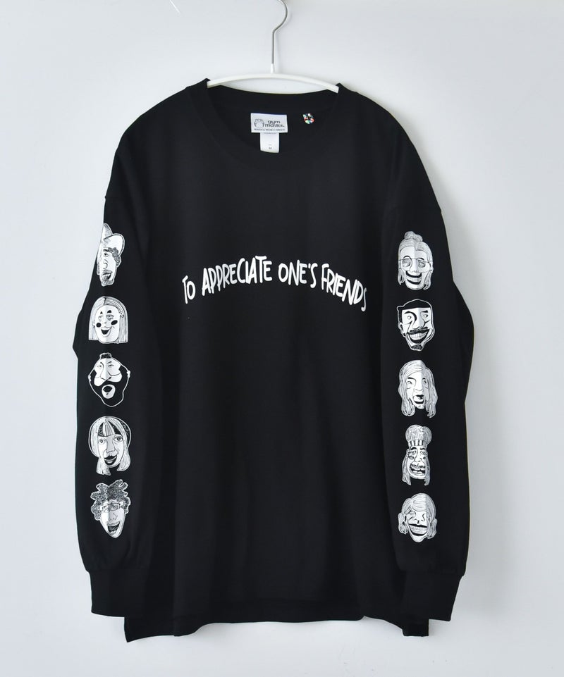ジムマスター｜7.4oz friends ビッグロンTee [[G621779]][D]