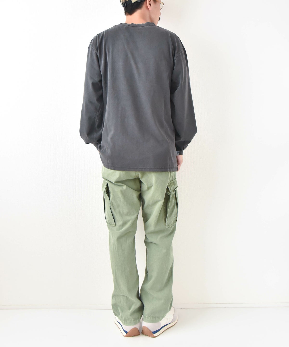 ジムマスター｜6.2oz ピグメント　CALLING ロンTee [[G633734]][D]