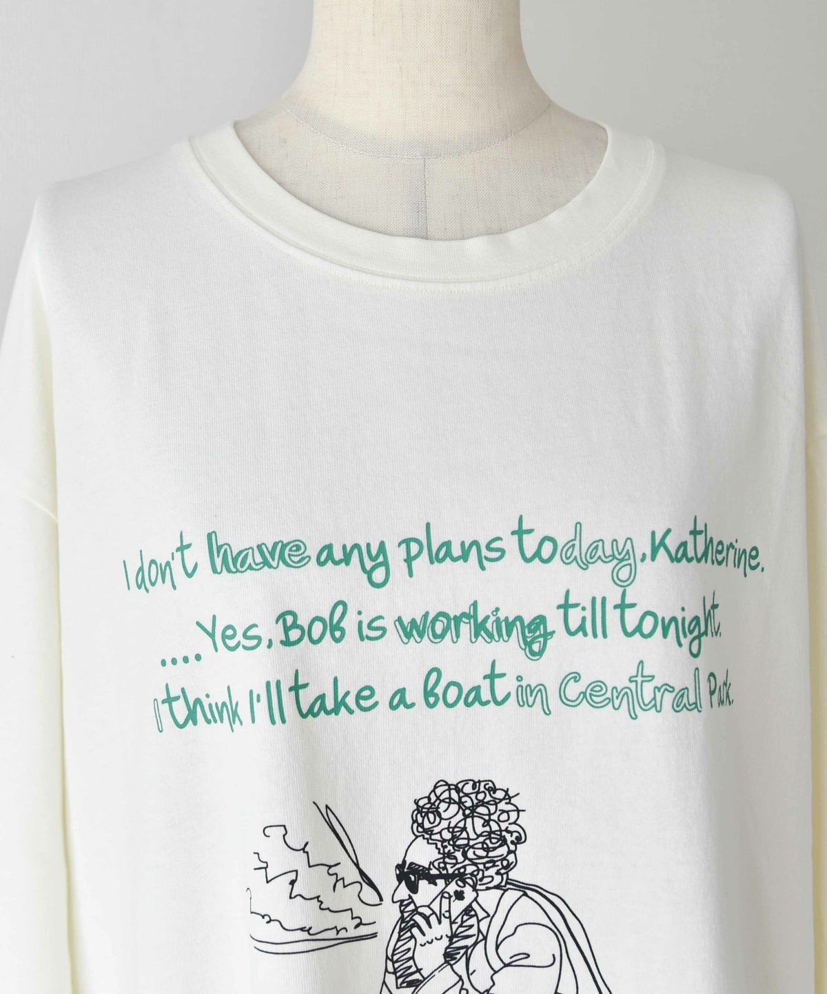 ジムマスター｜6.2oz ピグメント　CALLING ロンTee [[G633734]][D]