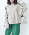 KAKELA&TRANQUIL｜ワイドクルー長袖カットソー [[12506-270-10]][D]