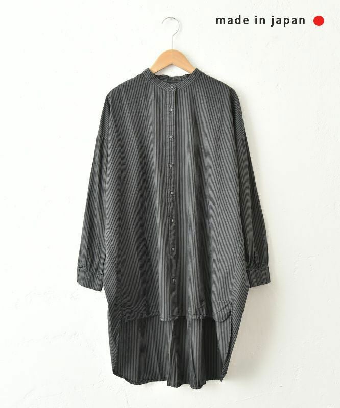 SETTEN｜製品染めバルーンスリーブシャツ [[SSET-4017]][C]