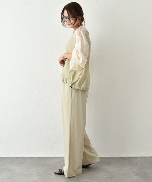 HUMS｜ラインシアーMIXプルオーバー [[RNK-2581]][C]