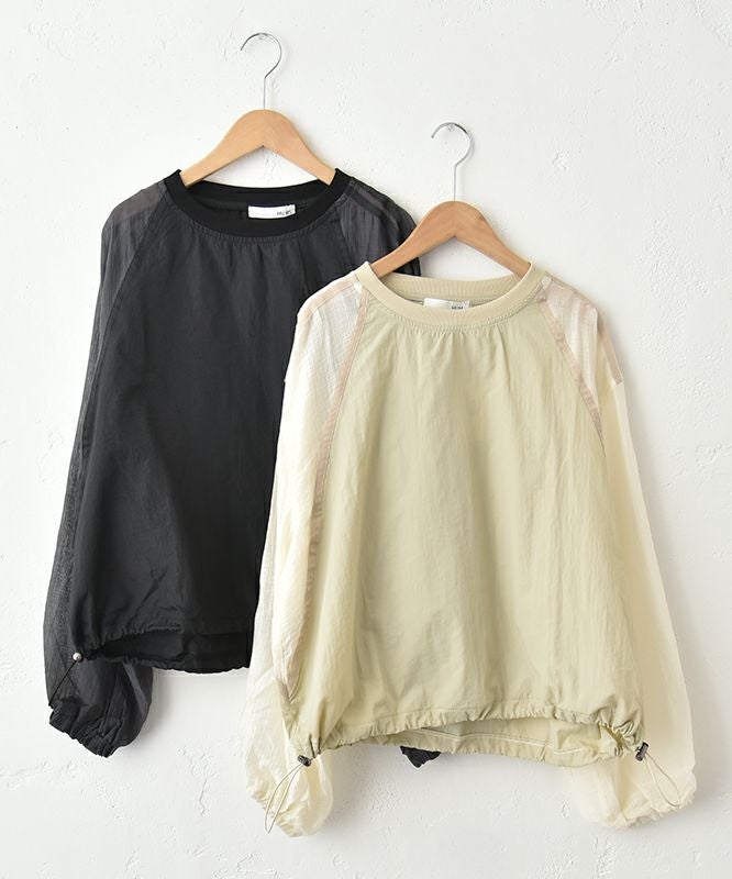 HUMS｜ラインシアーMIXプルオーバー [[RNK-2581]][C]