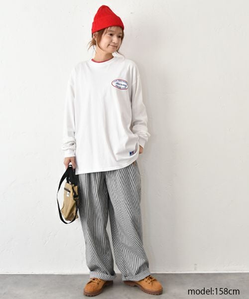 RUSSELL ATHLETIC｜Russell×Berkley ?Angling Club? Heavy Cotton Jersey 長袖Tee [[RBK-2505]][C]