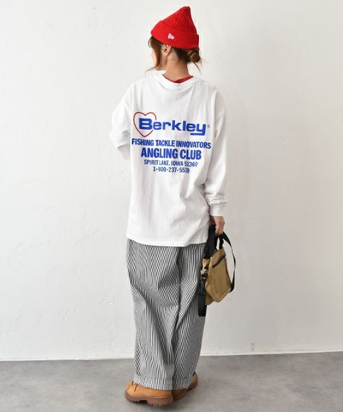 RUSSELL ATHLETIC｜Russell×Berkley ?Angling Club? Heavy Cotton Jersey 長袖Tee [[RBK-2505]][C]