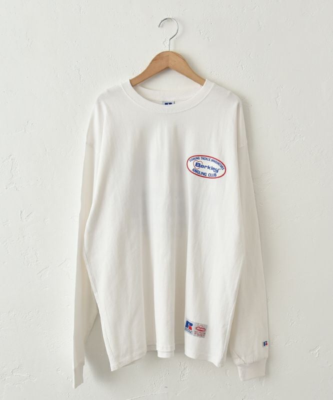 RUSSELL ATHLETIC｜Russell×Berkley ?Angling Club? Heavy Cotton Jersey 長袖Tee [[RBK-2505]][C]