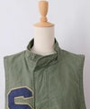 DENIM&DUNGAREE｜バックサテンモッズリメイクベスト [[22580207]][C]