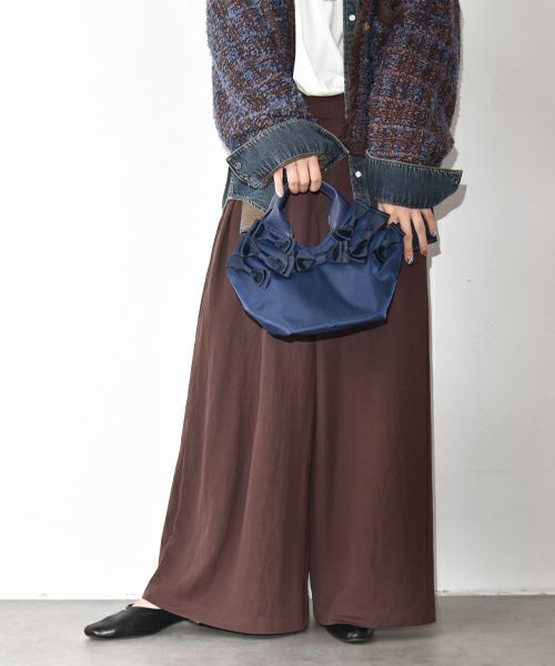 Cachellie｜ナイロンリボントートバッグ [[57-2240]][C]