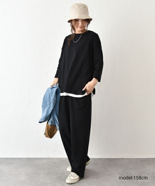 her.｜ワッフルイージー パンツ [[MTAH503-0811/PANTS]][C]