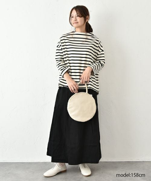 NARU｜ワイドボーダー カットプルオーバー [[650210]][C]