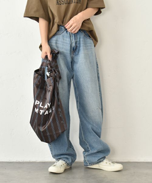 SUBLIME｜ストライプショルダーバッグ [[SB253-0612]][C]