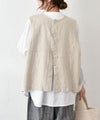 HEAVENLY｜Linen 2way Vest [[2548032]][C]
