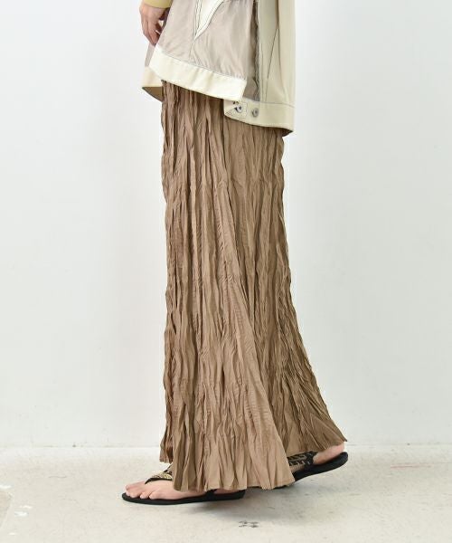 HUMS｜クリンクルスカート [[C-5046]][C]