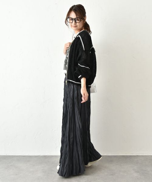 HUMS｜クリンクルスカート [[C-5046]][C]