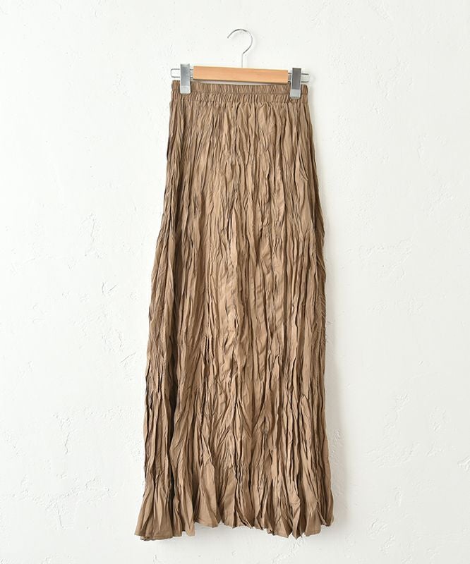 HUMS｜クリンクルスカート [[C-5046]][C]