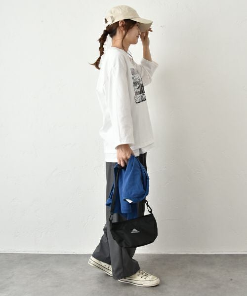 her.｜9分袖プリントTee [[MTAH505-0802]][C]