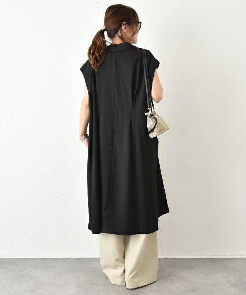 HUMS｜ロングベスト [[400352]][C]