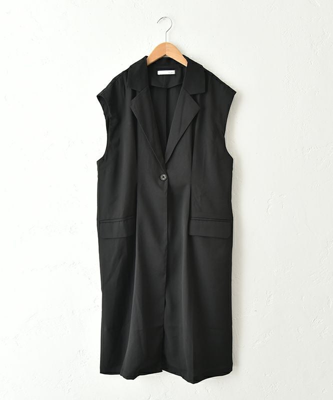 HUMS｜ロングベスト [[400352]][C]