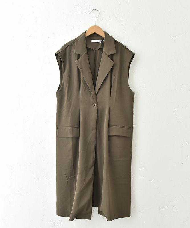 HUMS｜ロングベスト [[400352]][C]