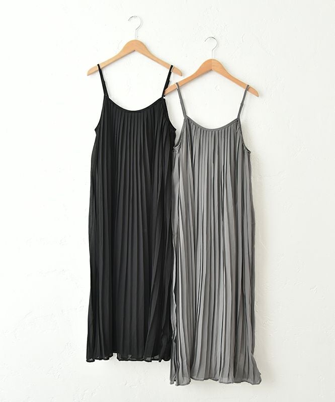  HUMS｜プリーツキャミワンピース [[150252]][C]