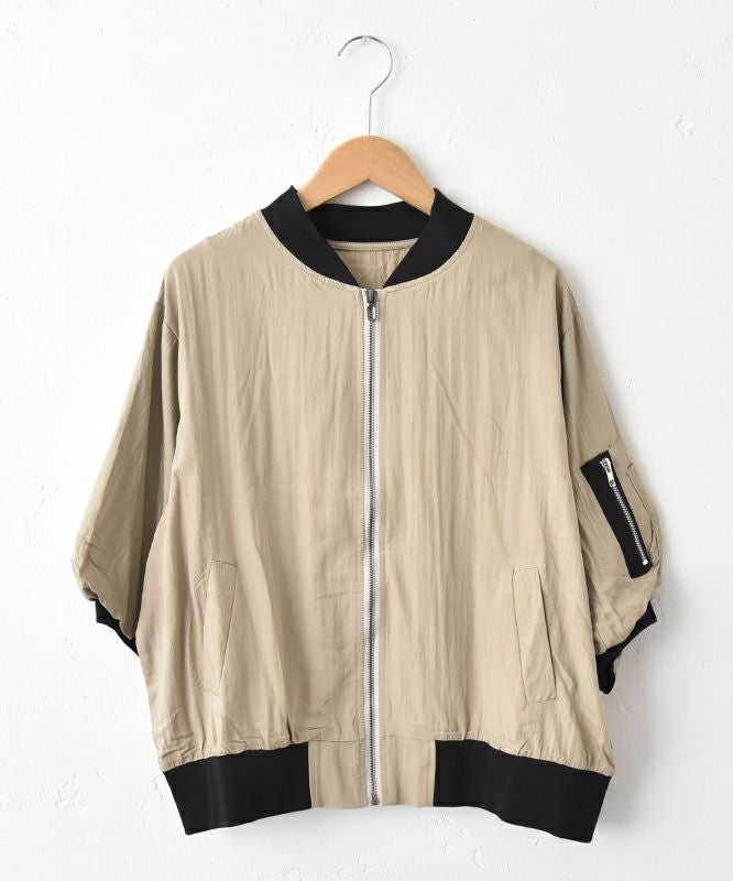  HUMS｜ジップアップブルゾン [[700352]][C]