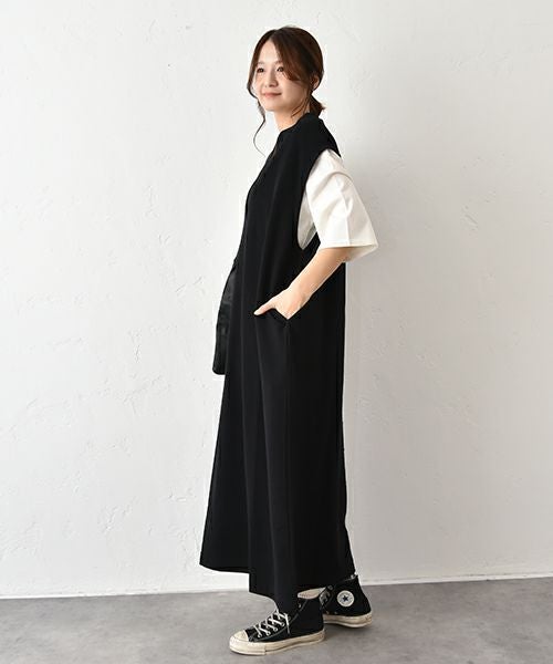 her.｜かのこ素材Vネックワンピース [[131306H]][C]