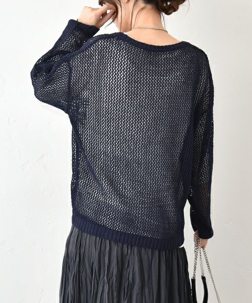 HUMS｜メッシュニット [[C-5093]][C]