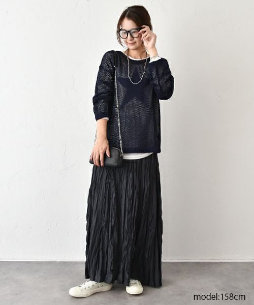 HUMS｜メッシュニット [[C-5093]][C]