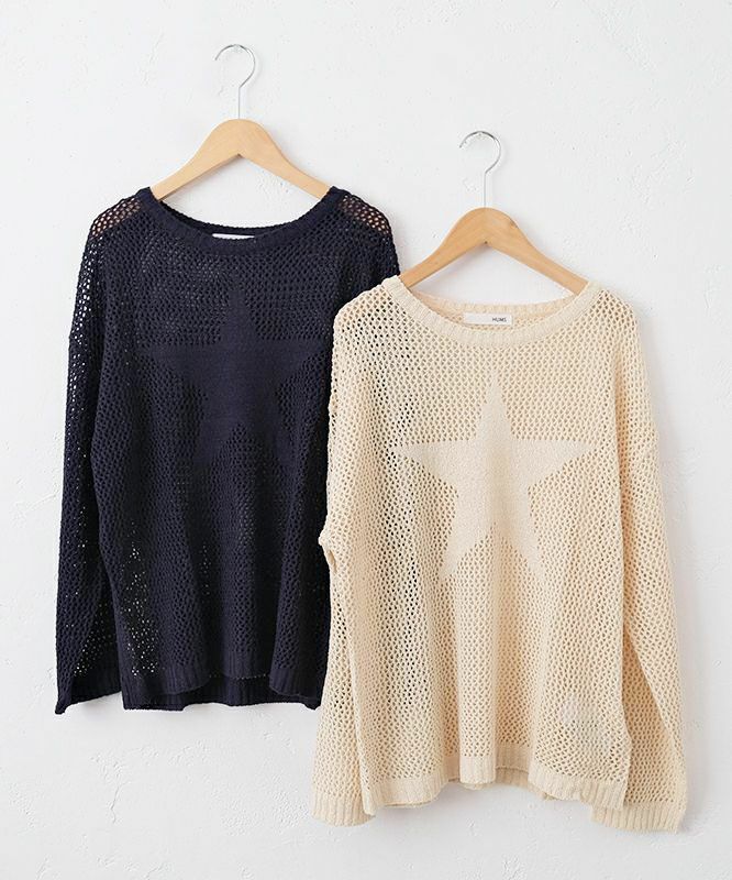  HUMS｜メッシュニット [[C-5093]][C]