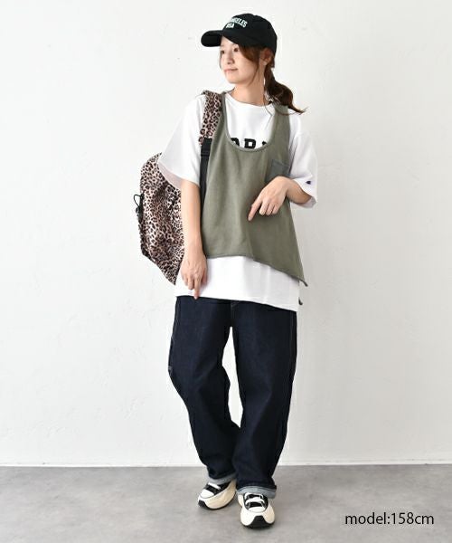 IN THE MARKET｜ポケット付きカットベスト [[C-2419]][C]