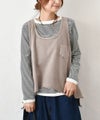 IN THE MARKET｜ポケット付きカットベスト [[C-2419]][C]