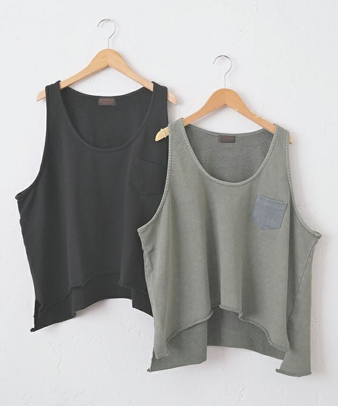 IN THE MARKET｜ポケット付きカットベスト [[C-2419]][C]