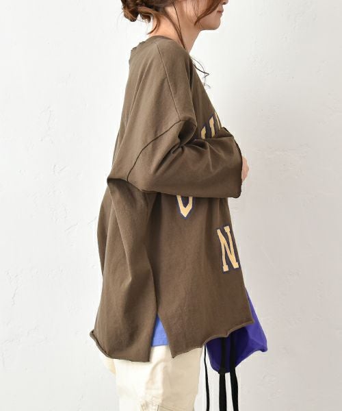 IN THE MARKET｜オーバーロゴカットソー [[C-2418]][C]