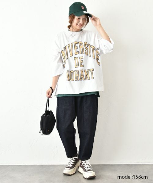 IN THE MARKET｜オーバーロゴカットソー [[C-2418]][C]